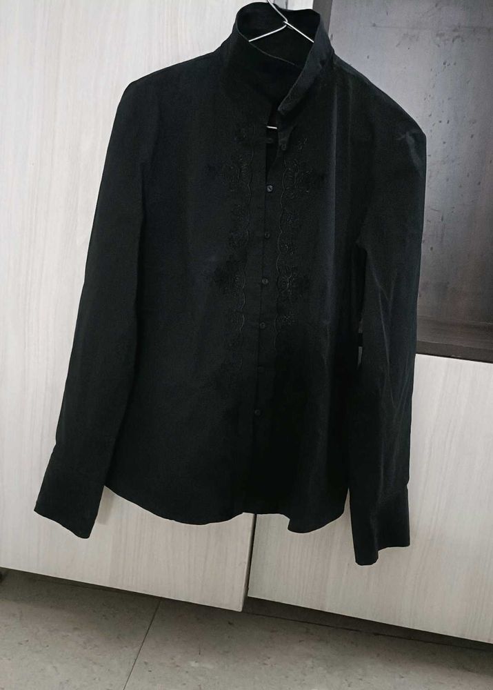 black colour girls top