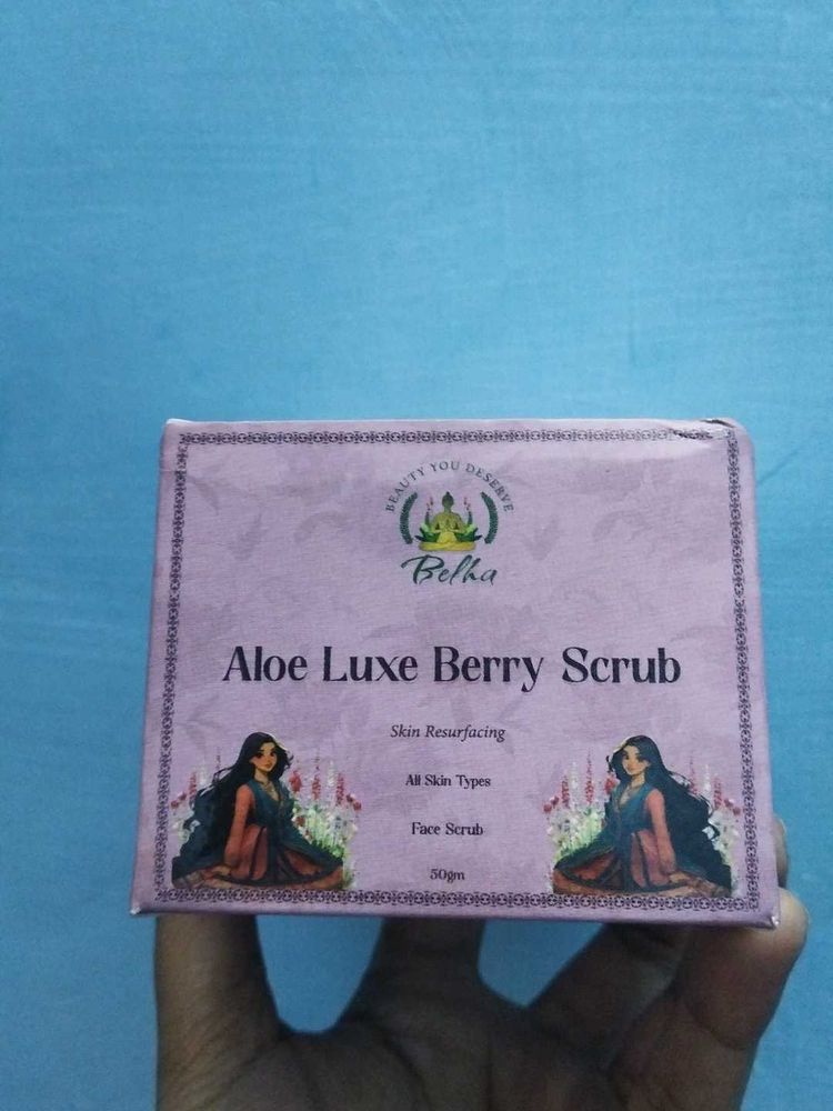 Aloe Luxe Berry Scrub