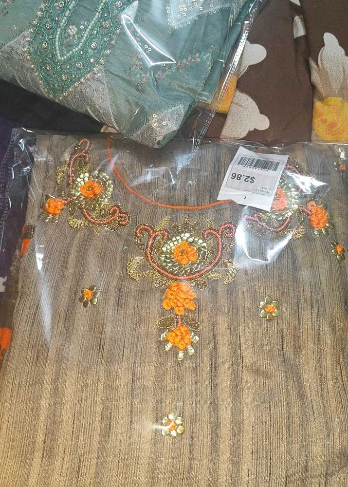 embroidery suit
