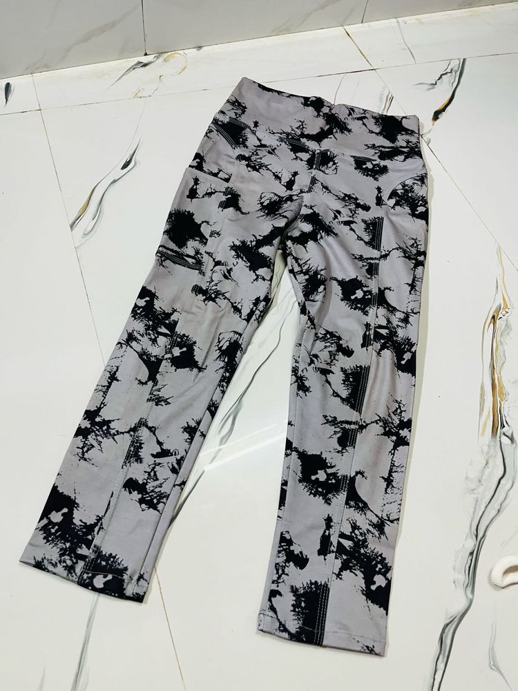 Stylish Tie-Dye Pattern gym wear