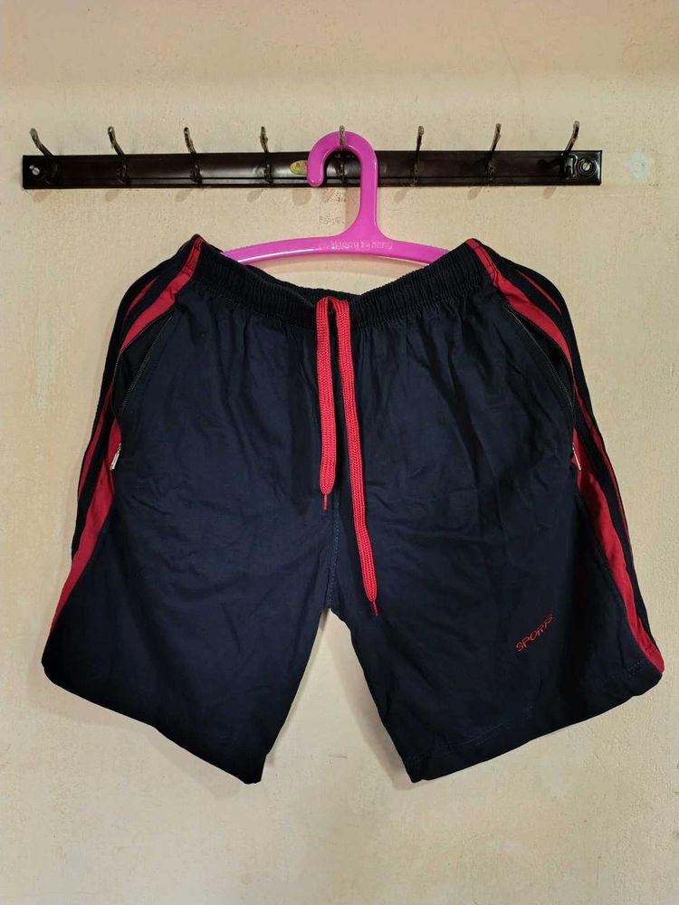 Navy Blue Casual Shorts | Size 30-32