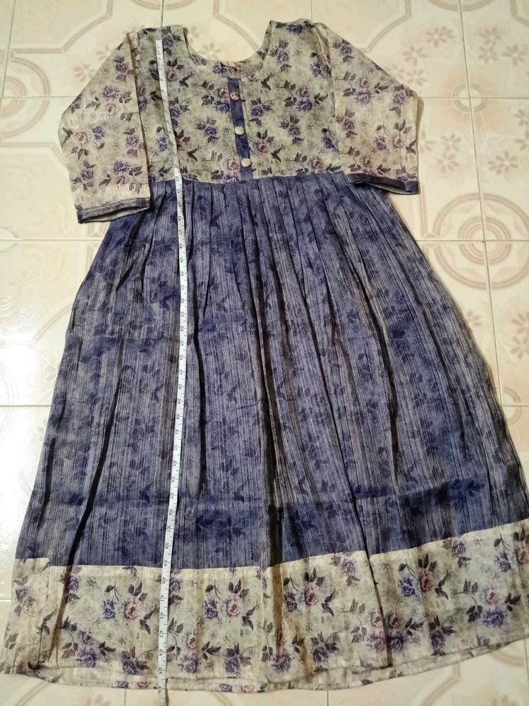 Floral Print Kurta