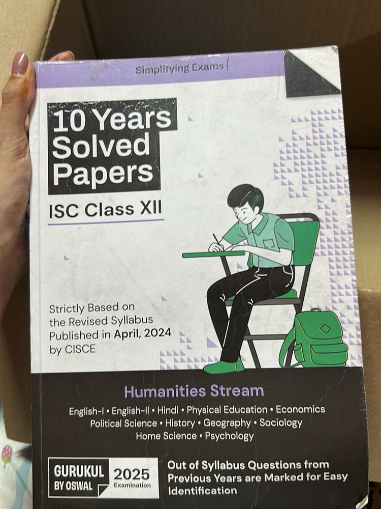 ISC Class XII 10 Years Solved Papers