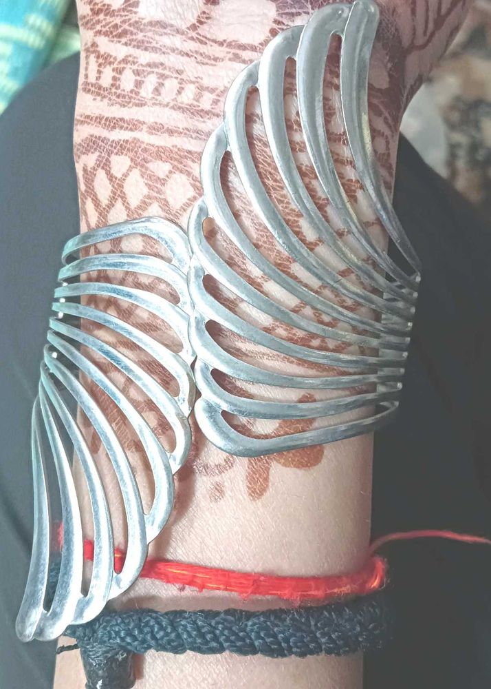 Silver Statement Cuff Bracelet