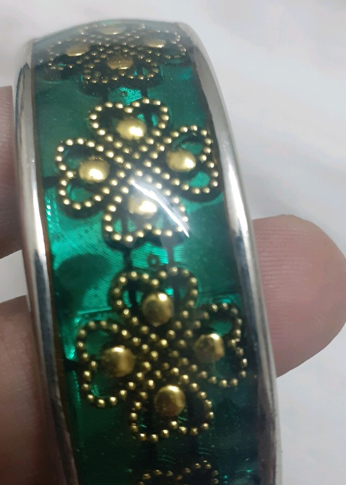 Green Single Bangle