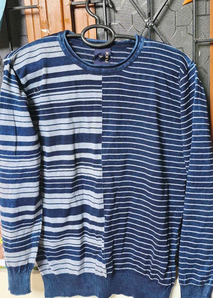 Striped Pullover Sweater