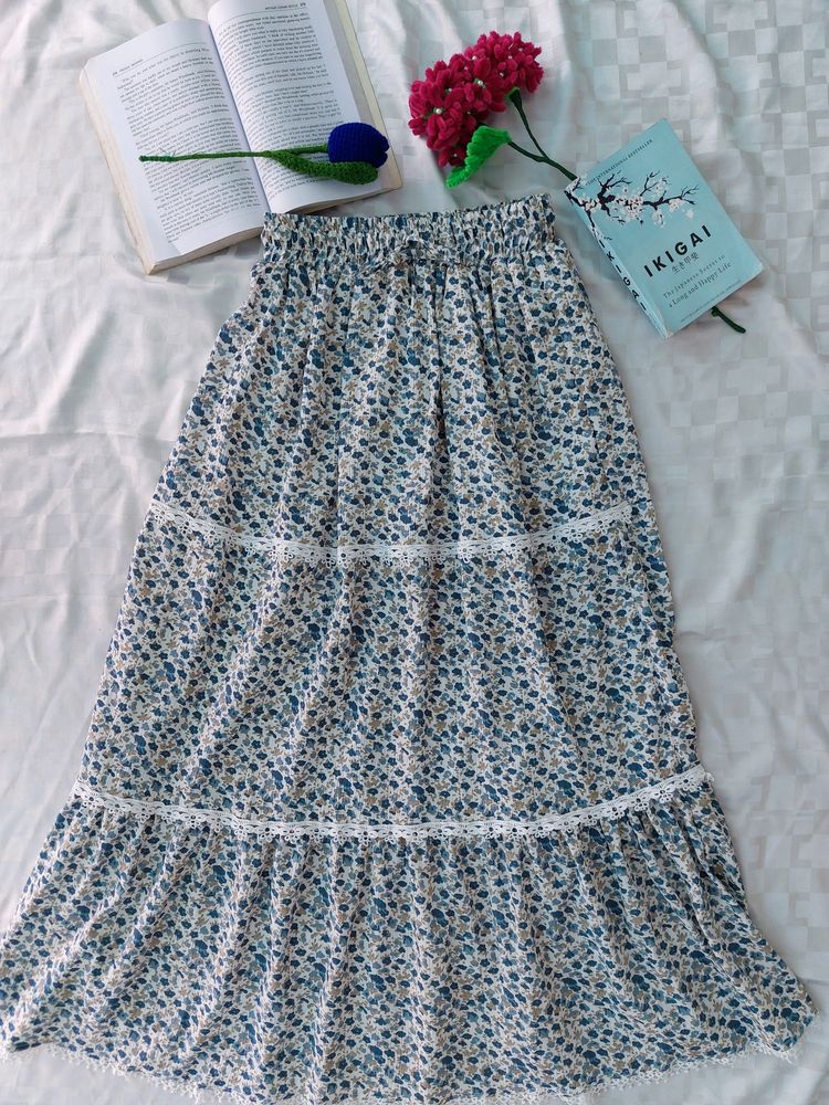 Floral Maxi Skirt