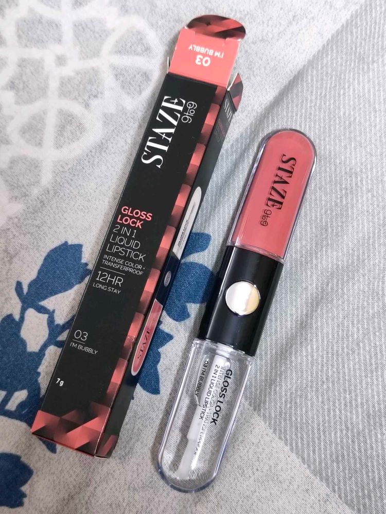 STAZE 2-in-1 Liquid Lipstick⭐ NEW PRODUCT