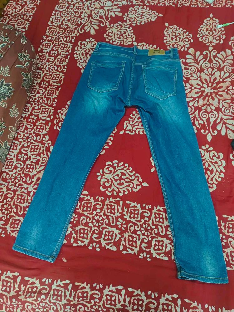 Men's Blue Denim Jeans