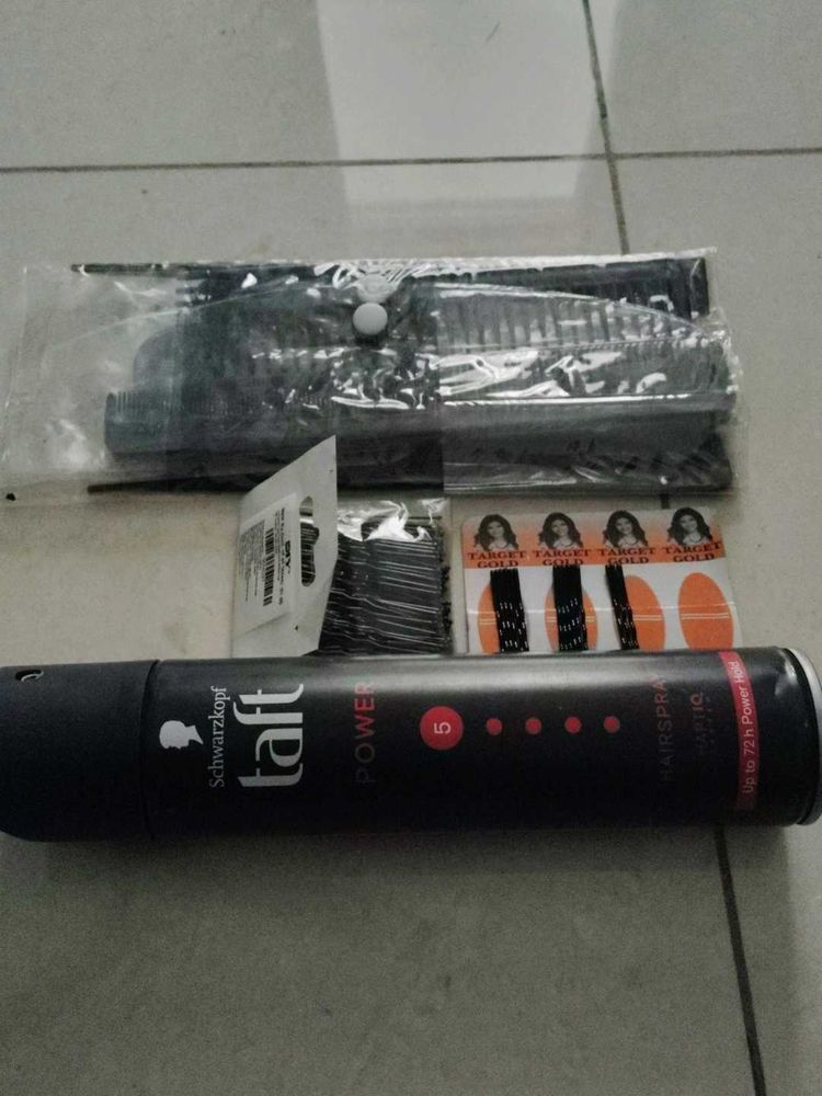 Taft Power Hair Spray &amp; Styling Accessories