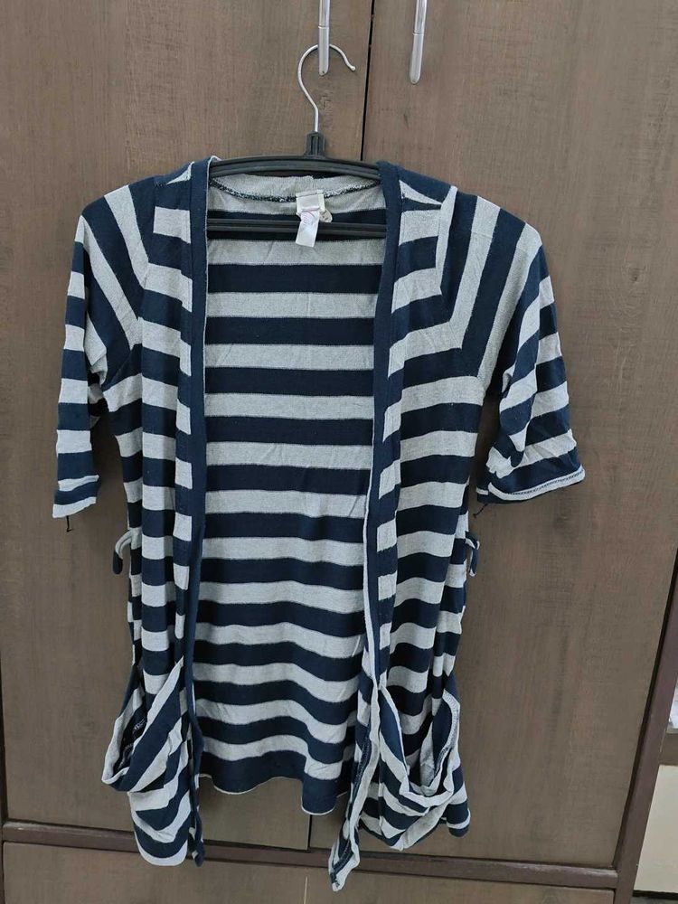 Striped Cardigan