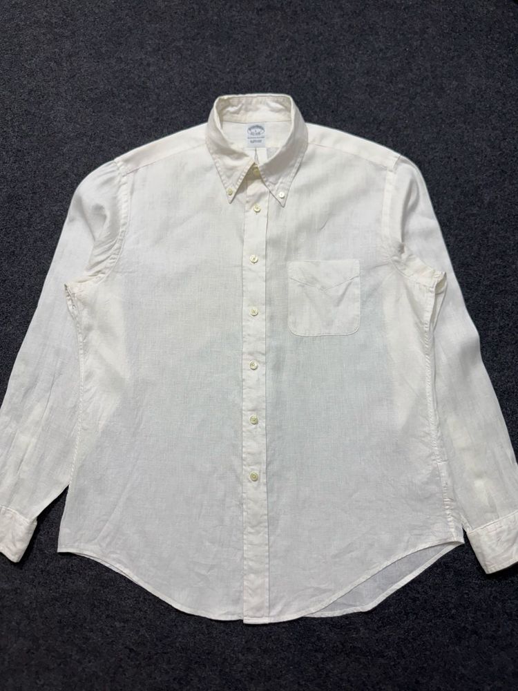 Classic White Linen Shirt