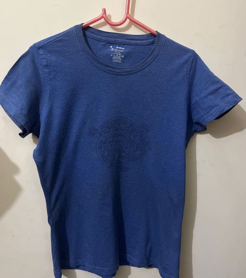 Valentine Sale 🔥Unisex Blue Jockey T-shirt