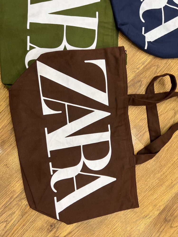 ZARA tote bags 4 colours available