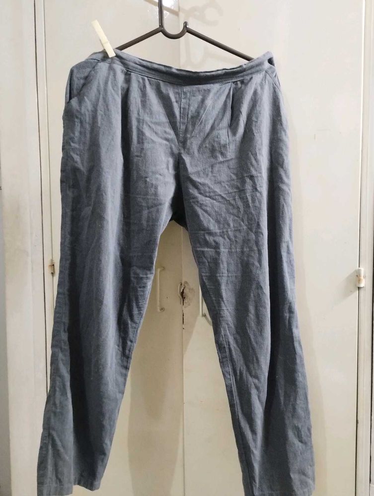 Comfortable Linen Blend Trousers