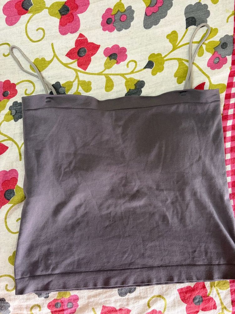 Soft Grey Camisole Top