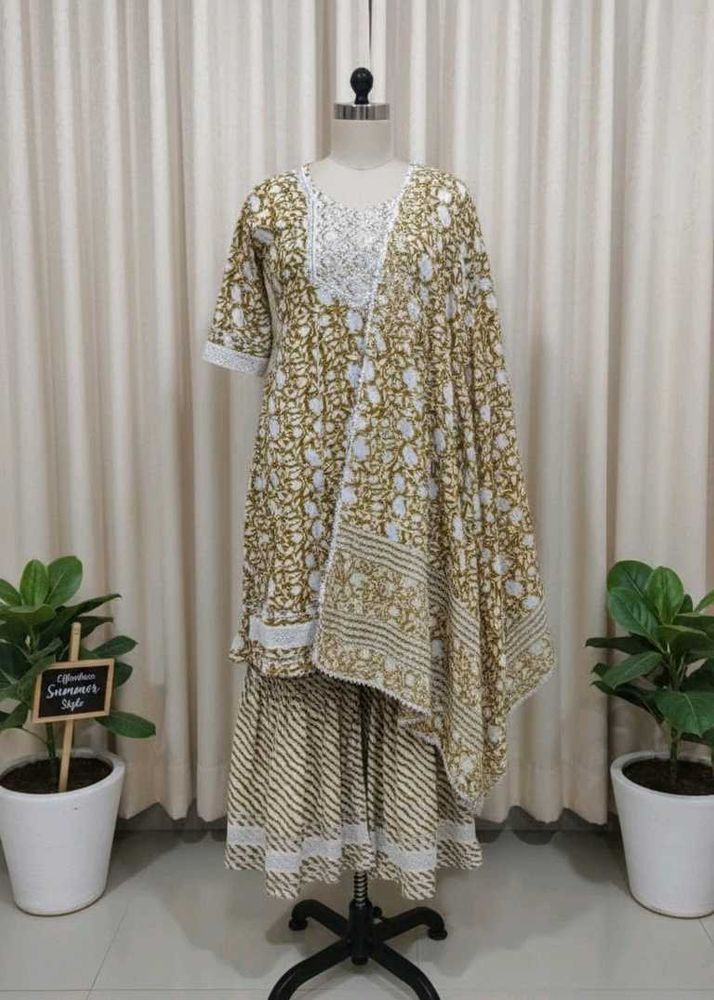 Printed Kurta Set(XL)
