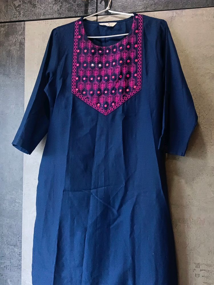 Beautiful Blue Kurta