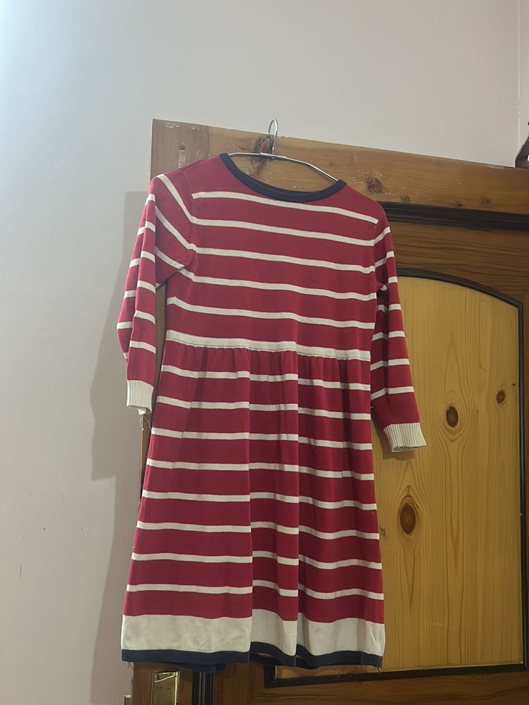 Winter Frock For 6-8 Year Girl
