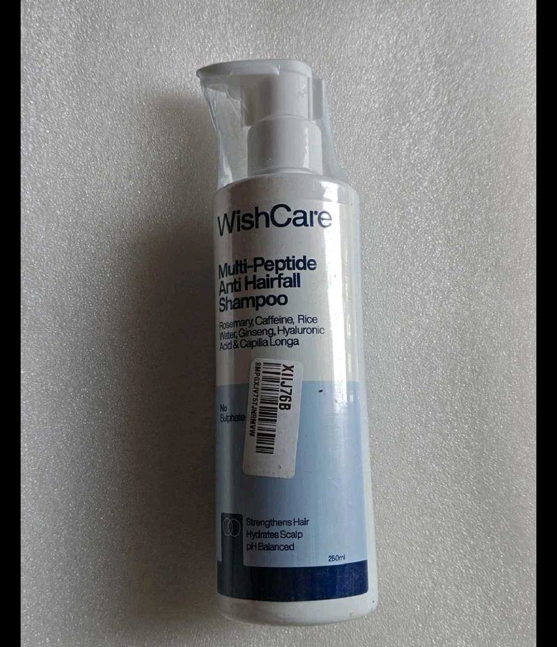 WishCare Multi-Peptide Anti Hairfall Shampoo