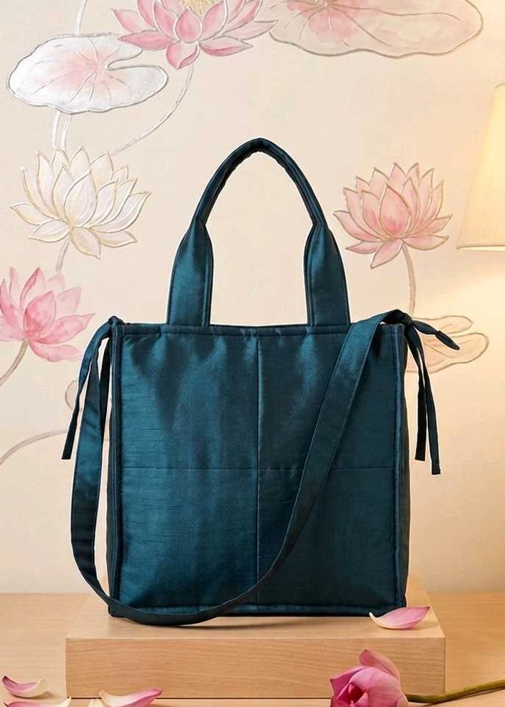 Chic Teal Tote Bag