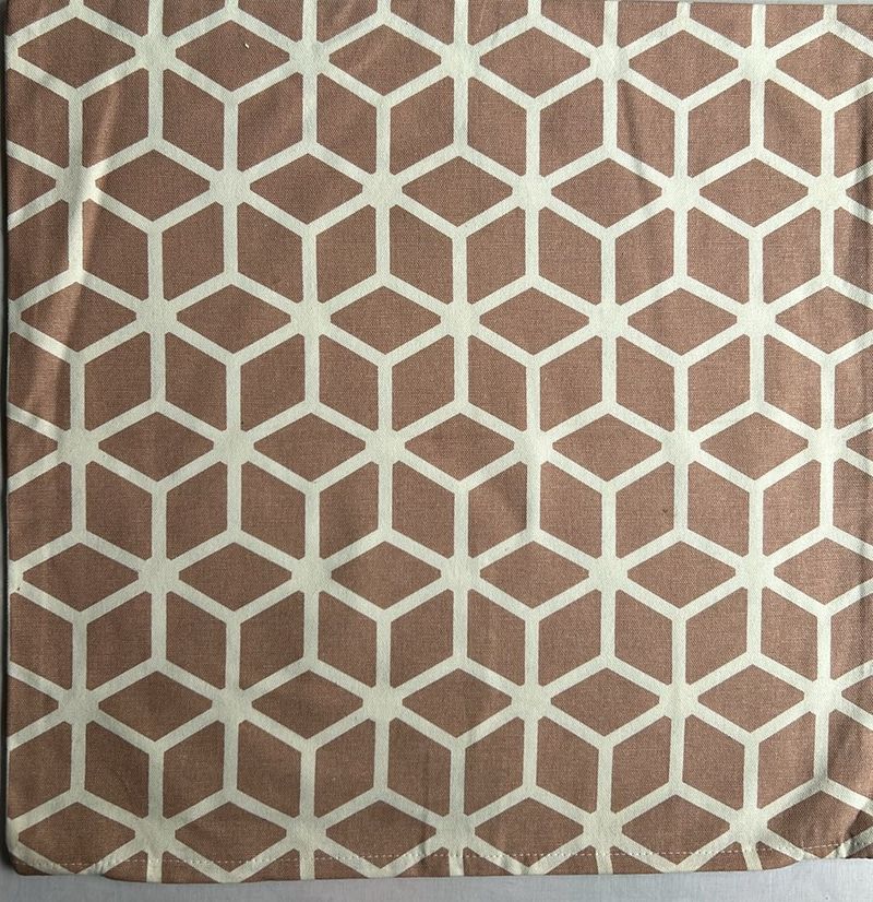 Set Of 2 45x45 Barfi Design Cushion Cover