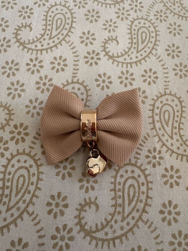 combo of two Cute Bow Hair Clip with Charm