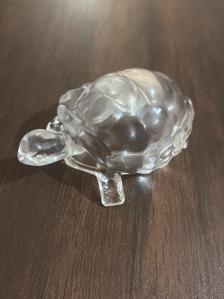 Crystal Turtle Figurine