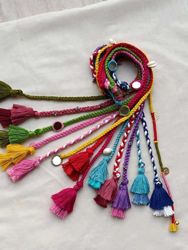 Colorful Tassel Hair Accessory