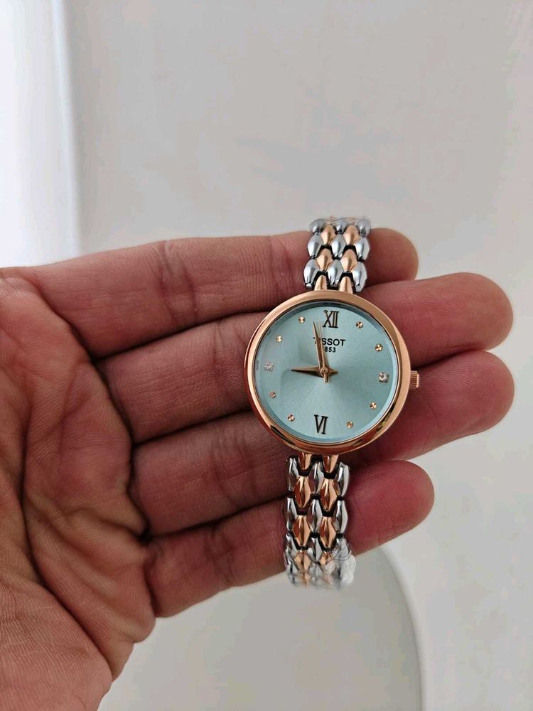 Elegant Tissot Two-Tone Watch