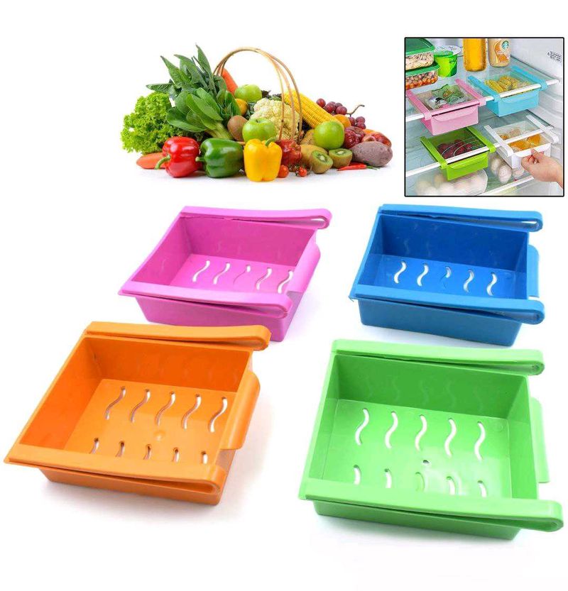 Fridge Organizer Drawers (Set of 4)