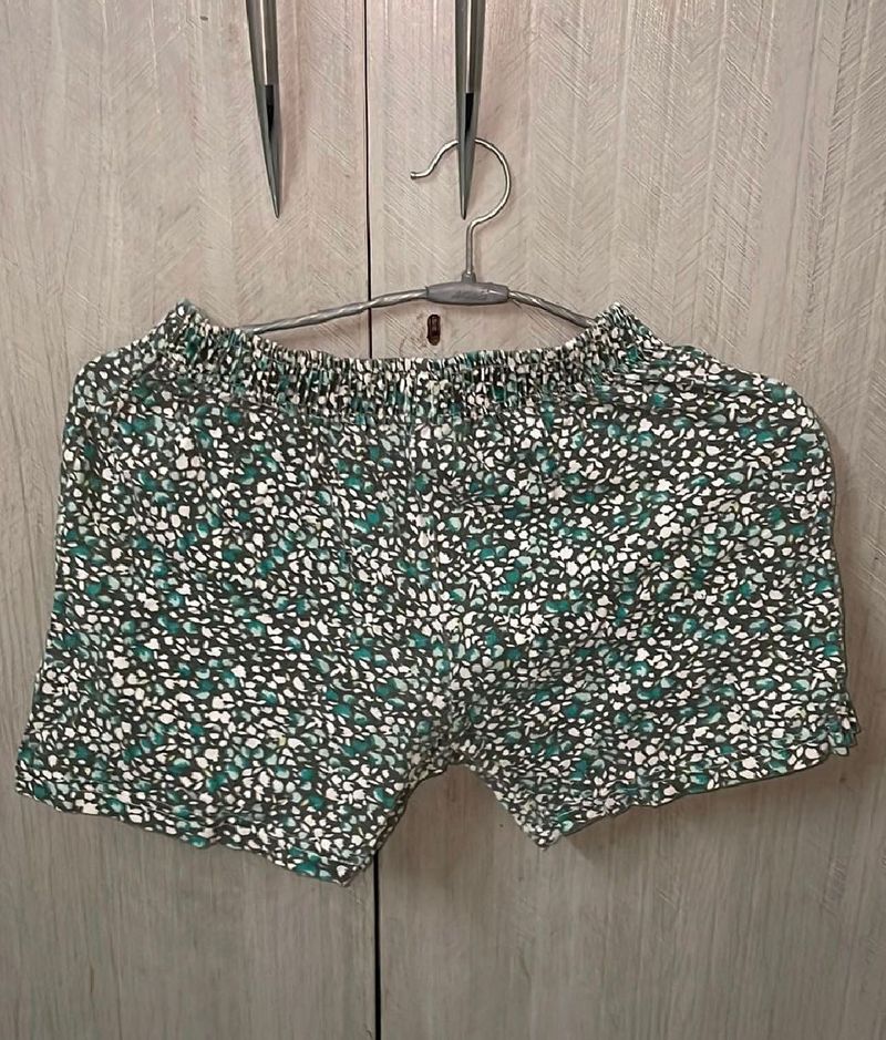 Floral Print Shorts