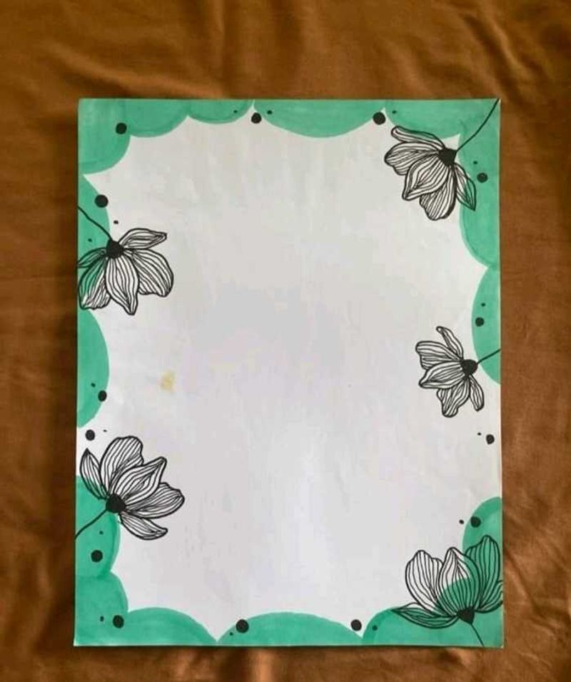 🌸Handmade Decorative Project Sheet | Floral Desi