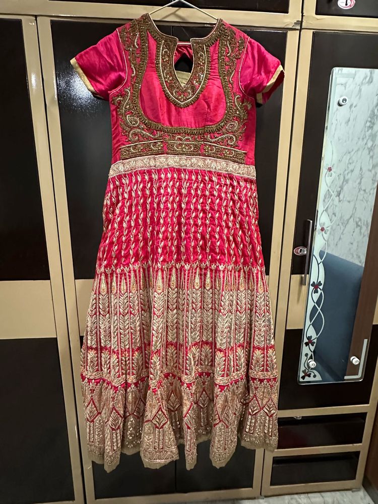 Magenta Anarkali