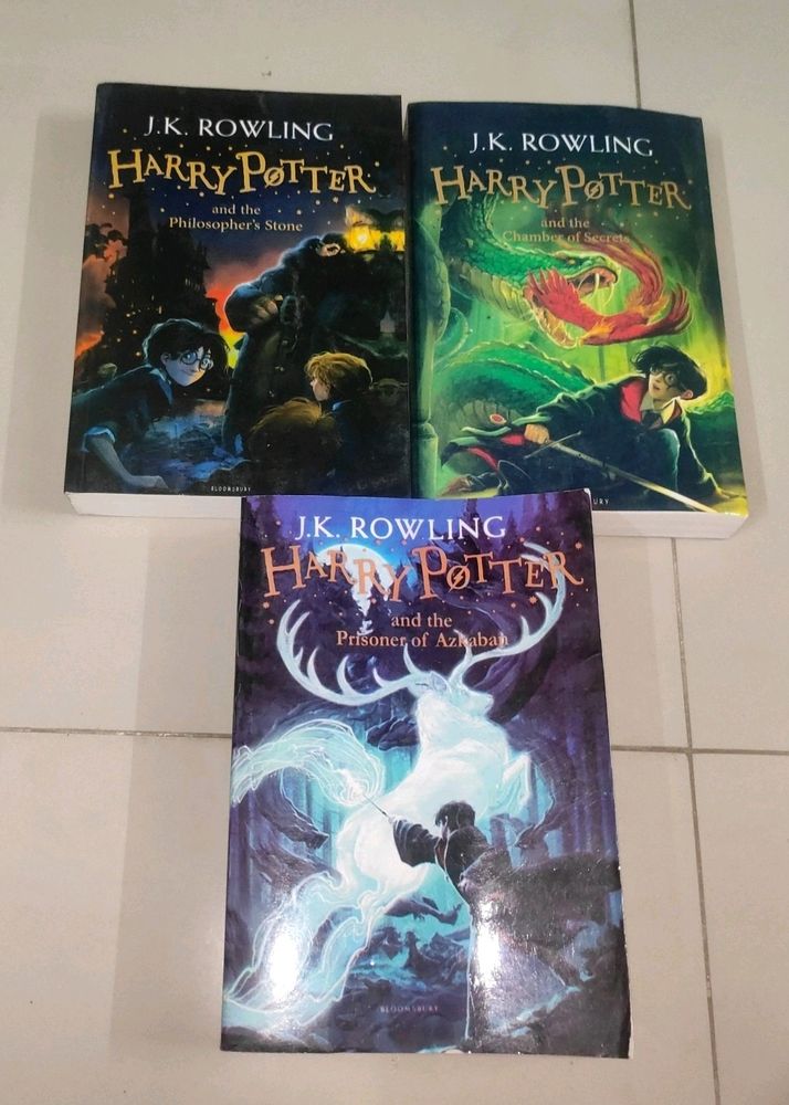 Harry Potter 3 Books Set
