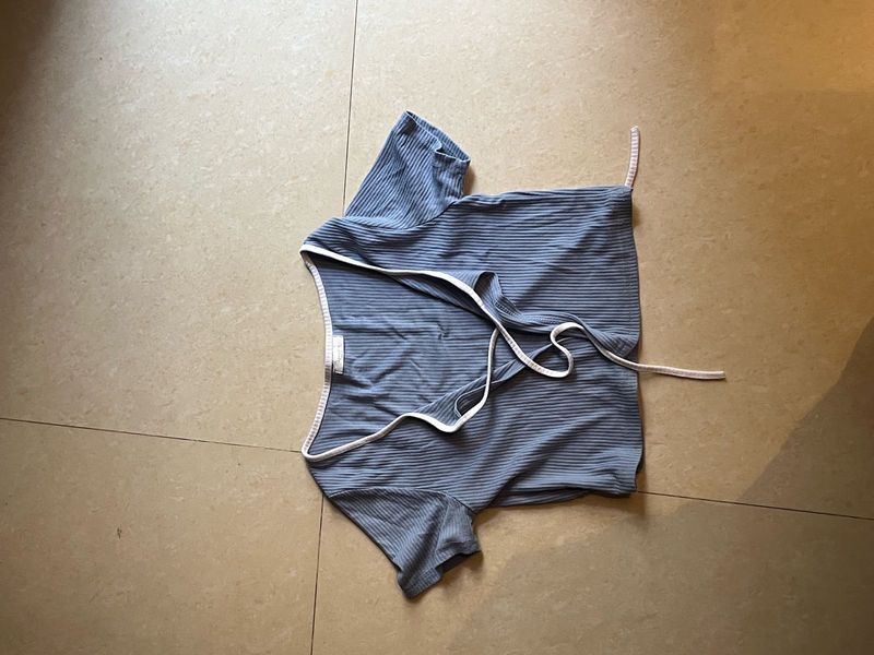 front tie up y2k tops combo