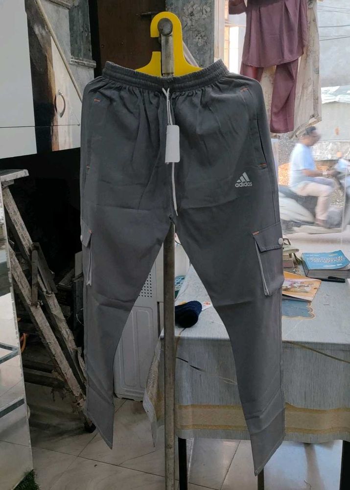 Adidas Gray Cargo Pants