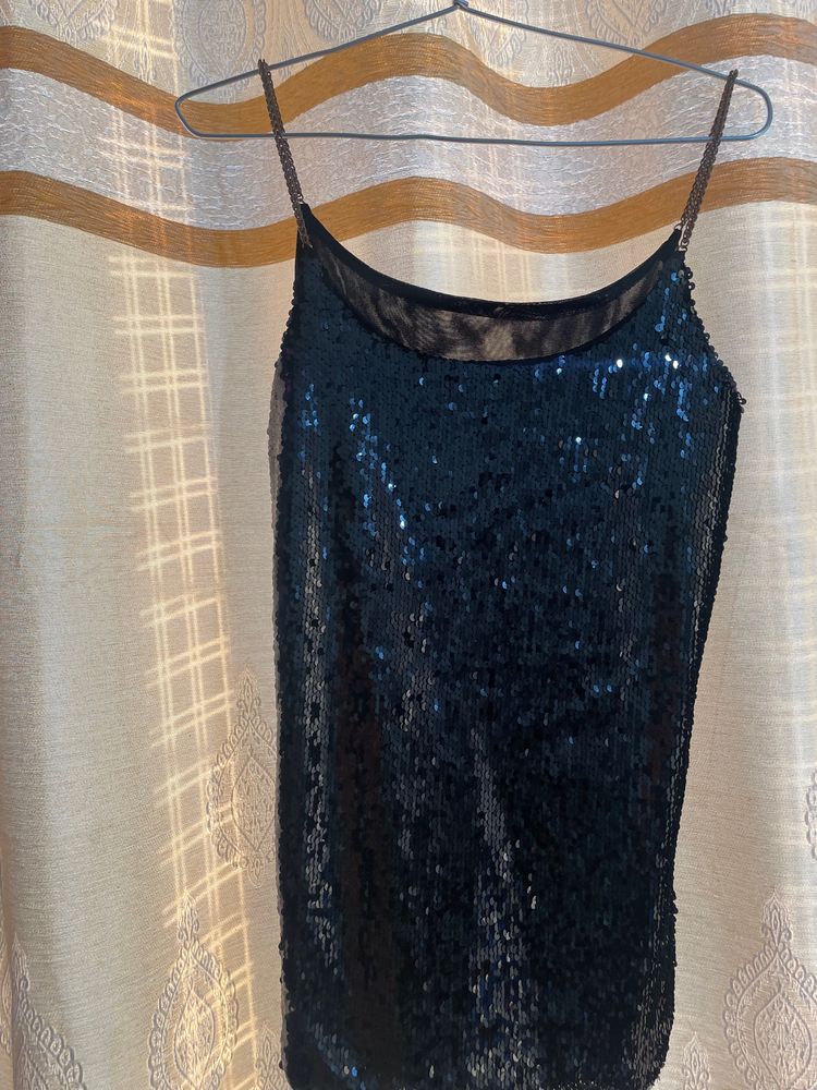 *Offer Valid Till Stocks Last*Sequin black Top
