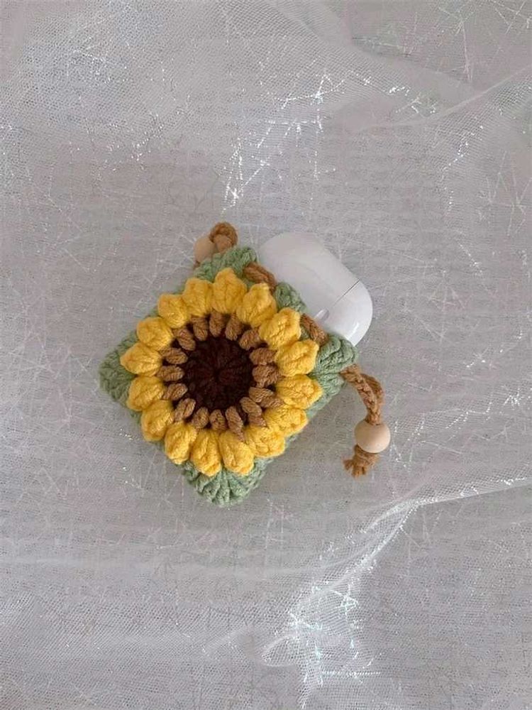Sunflower AirPods Case