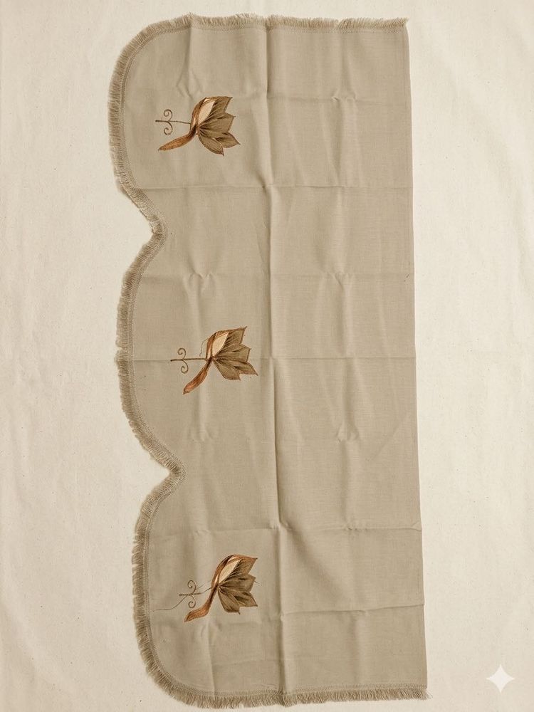 Elegant Embroidered 5 seat sofa cover