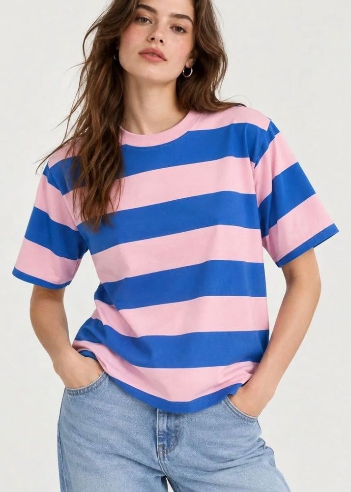 Striped oversized T-Shirt