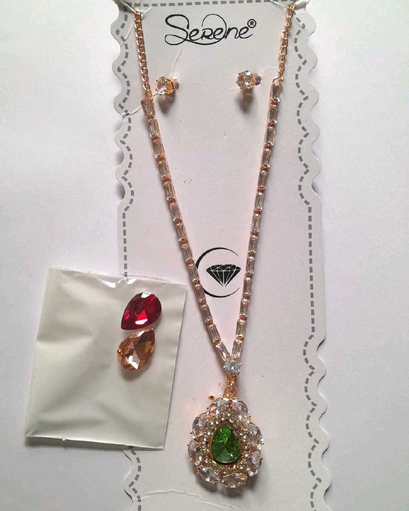 Elegant Necklace and Earring Set