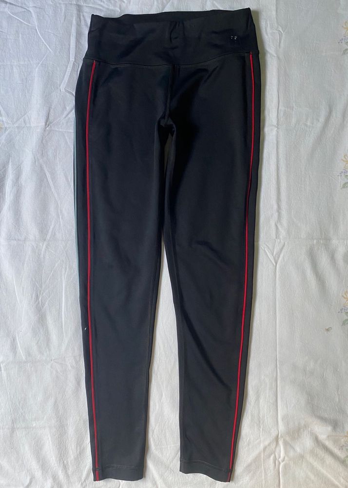 FILA Dark blue Leggings with Red Stripe