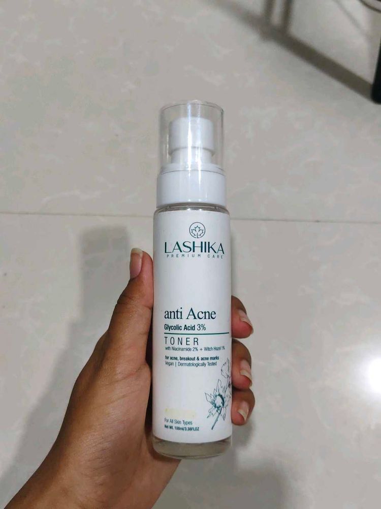 LASHIKA Anti Acne Glycolic Acid 3% Toner