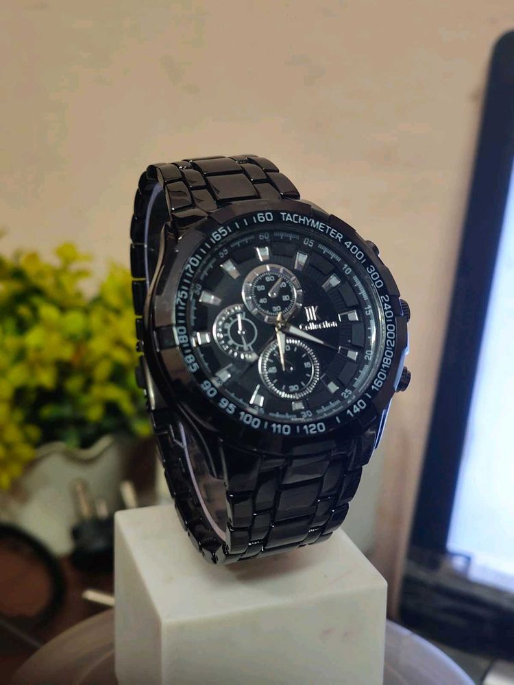 Black Dial High Quality Analog Watch