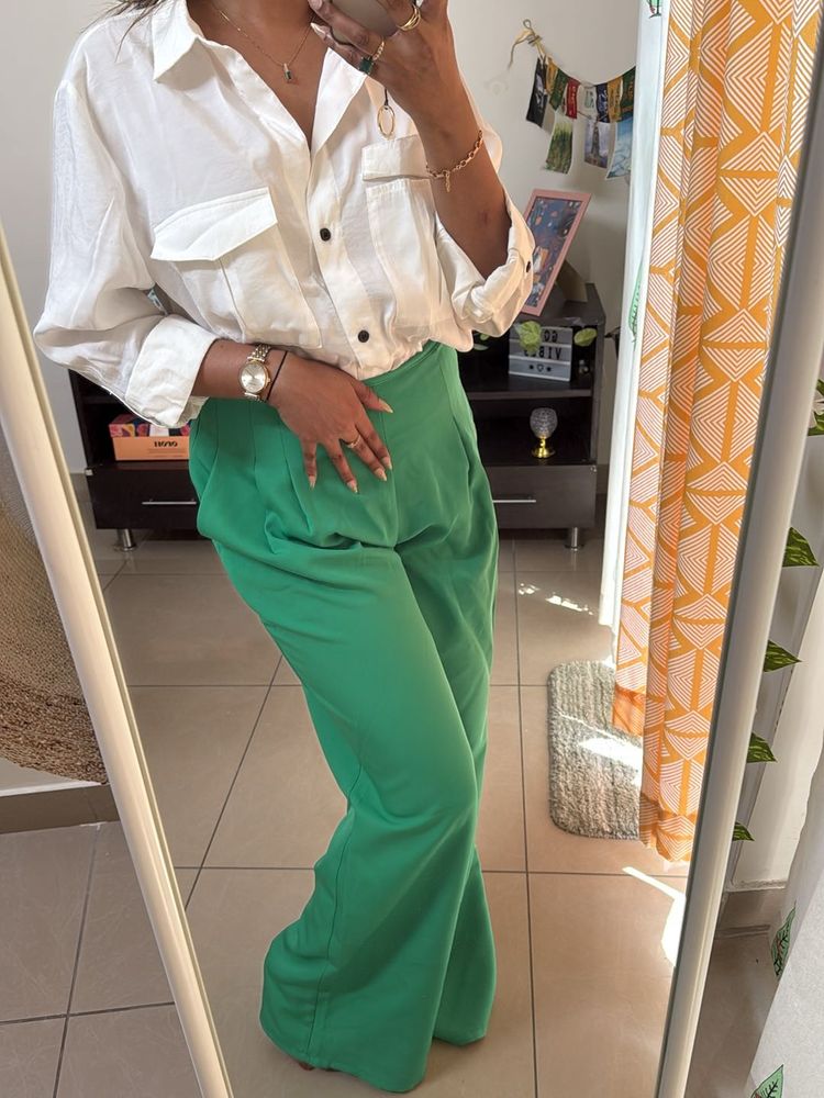 H&amp;M White Summer Shirt