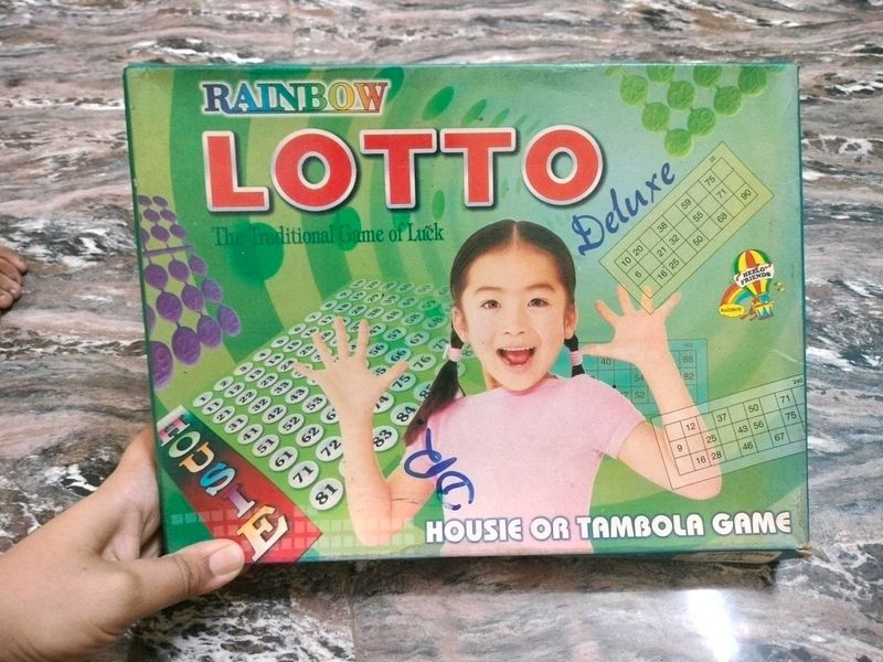 Rainbow Lotto Deluxe Tambola Housie Game