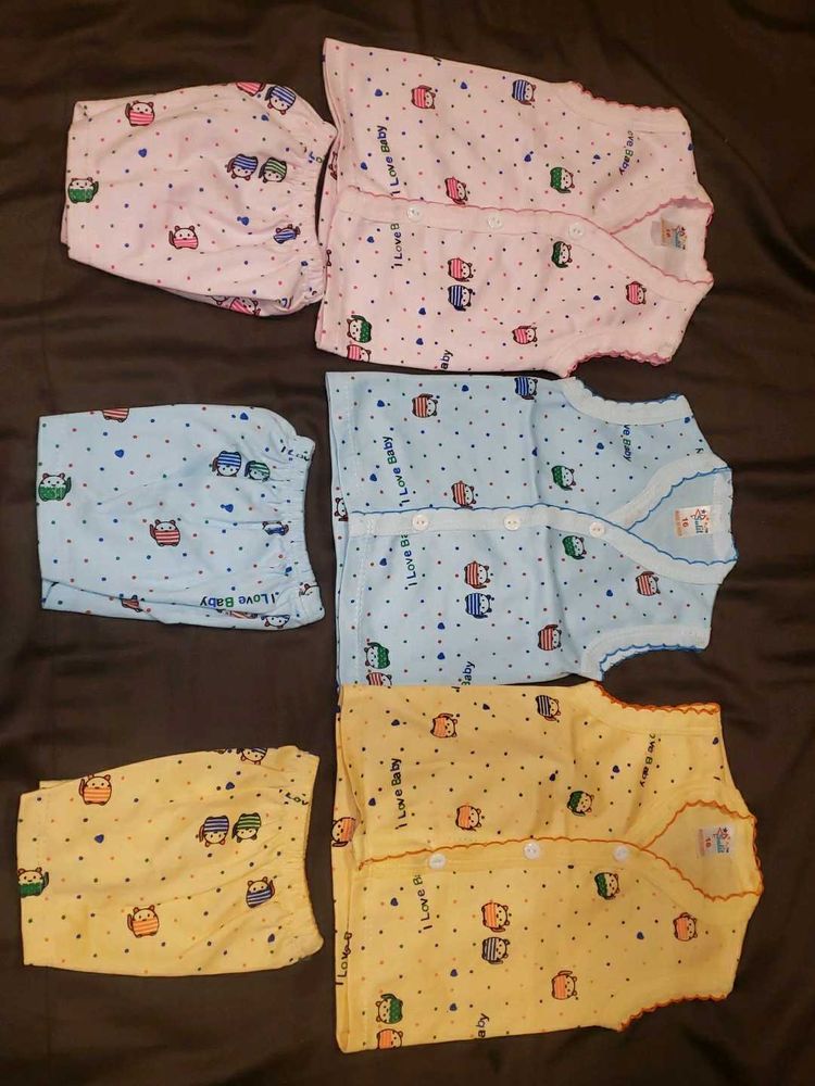 Cute Owl Print Baby Outfits
