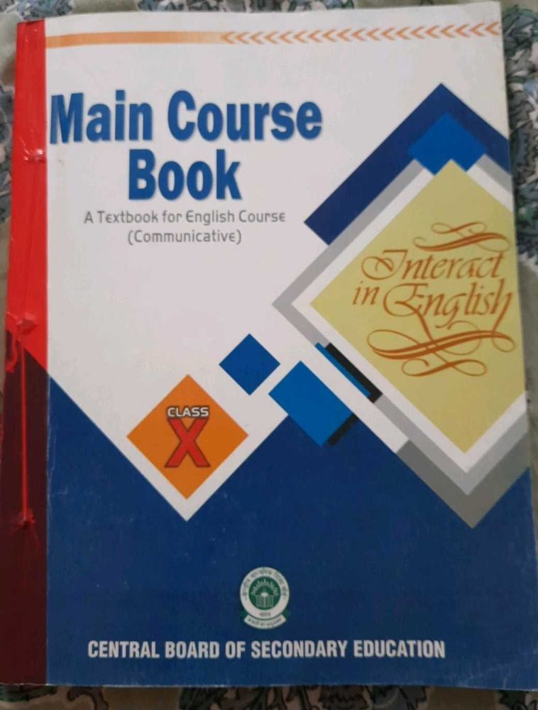 Main Course Book - Class X Textbook