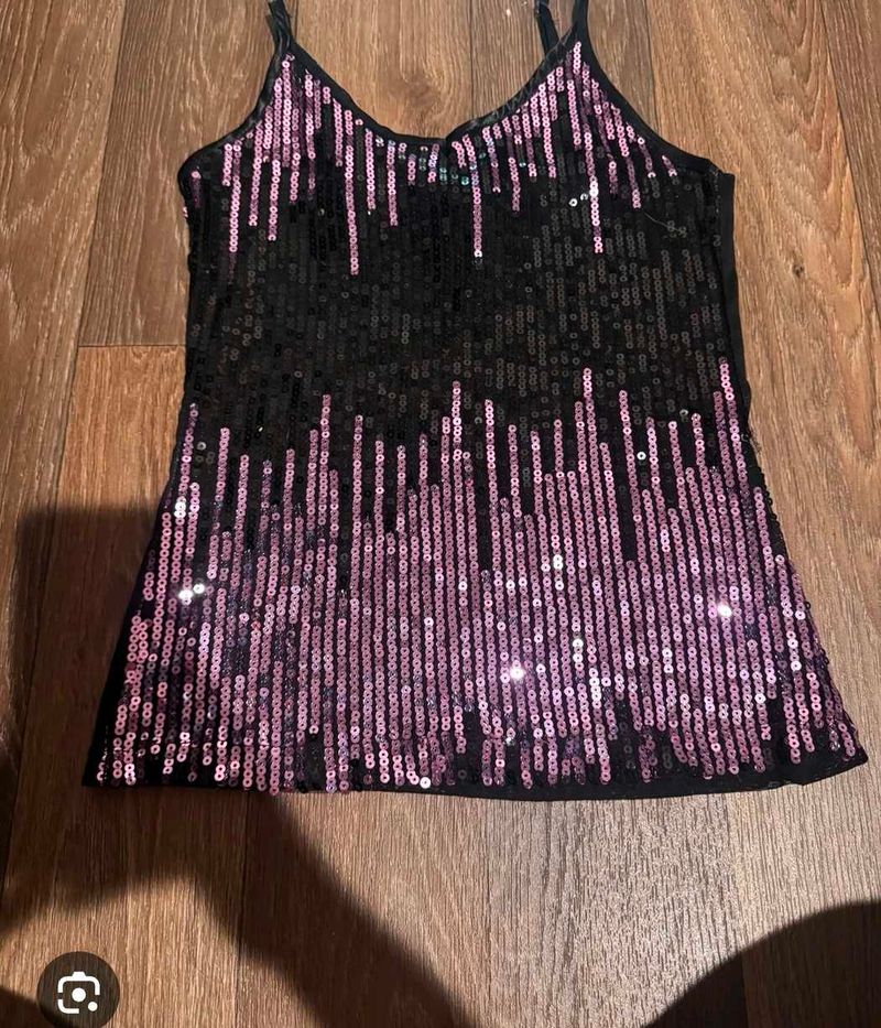 Sparkly Sequin Camisole Top